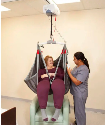 Thiết bị nâng di chuyển bệnh nhân gắn trần SAVARIA C-800 BARIATRIC CEILING LIFT, dành cho bệnh nhân béo phì